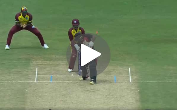 [Watch] Akeal Hosein's Unplayable In-Turn Humiliates PNG's Lega Siaka In T20 World Cup